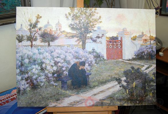 Одесский музей посвятил «сиреневую» выставку Кириаку Костанди