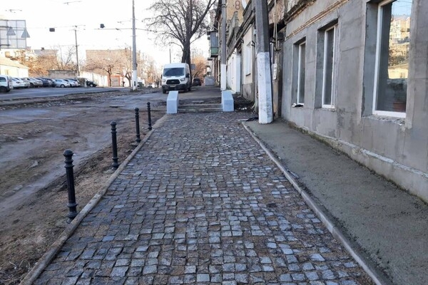 В Одессе отремонтировали еще одну лестницу на Молдаванке