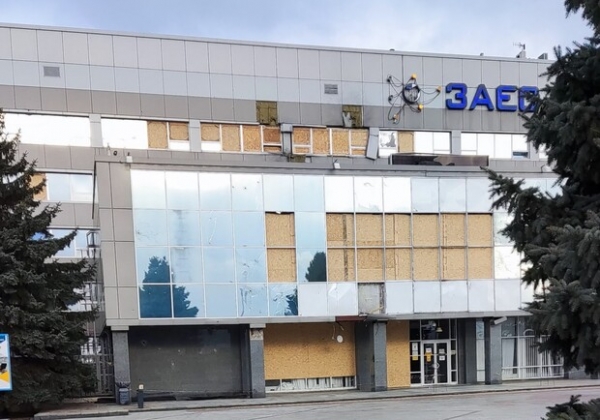 Оккупанты взорвали часть боеприпасов возле энергоблока на Запорожской АЭС