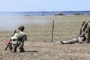 Морпехи в Одесской области тренировались наступать 