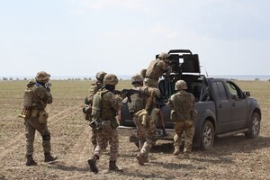 Морпехи в Одесской области тренировались наступать 