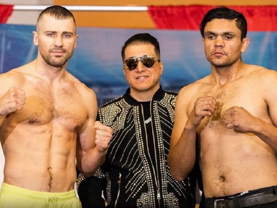 Українець Гвоздик переможно повернувся у професіональний бокс через три роки (відео)