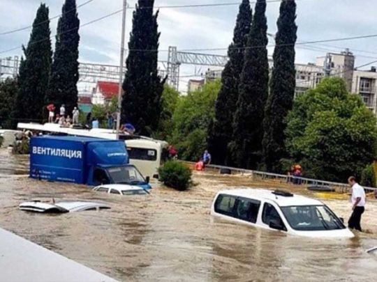 Погода відвела душу: російське Сочі повторило долю затопленого Херсона