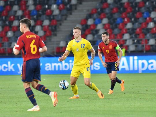Україна U21 пропустила п'ять голів від Іспанії та не вийшла до фіналу Євро-2023: відеоогляд матчу