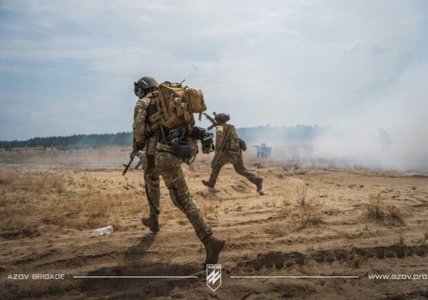Карта боевых действий в Украине 17 августа