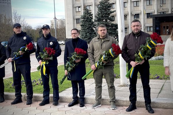 В Одессе почтили память Героев Небесной Сотни