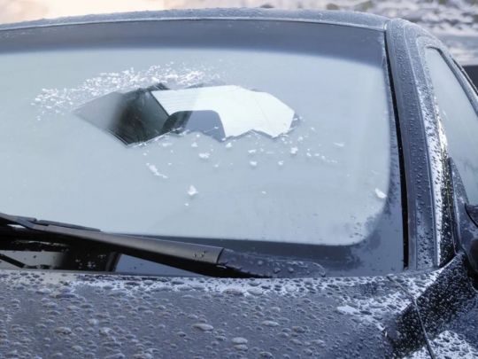 Допоможе навіть котячий наповнювач: досвідчений водій з&nbsp;США порадив, як&nbsp;вдвічі швидше очистити вітрове скло автомобіля