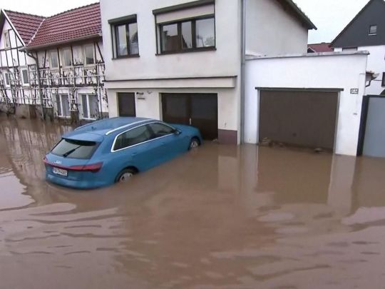 Повінь на Різдво: у Німеччині проводиться масова евакуація із затоплених районів