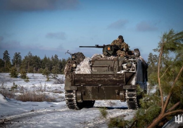 Карта боевых действий в Украине 5 января