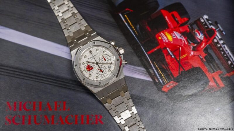 Унікальна колекція годинників Шумахера пішла з&nbsp;молотка за&nbsp;мільйони євро (фото, відео)