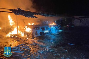 Горела стоянка, уничтожены автомобили: последствия дроновой атаки по Одессе (обновлено)