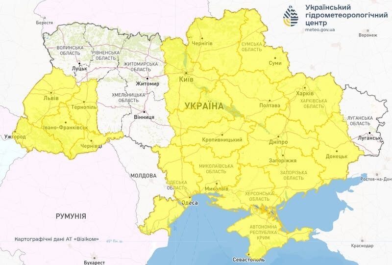 Спека відступає&nbsp;&mdash; готуйте парасольки: погода в&nbsp;Україні різко змінюється
