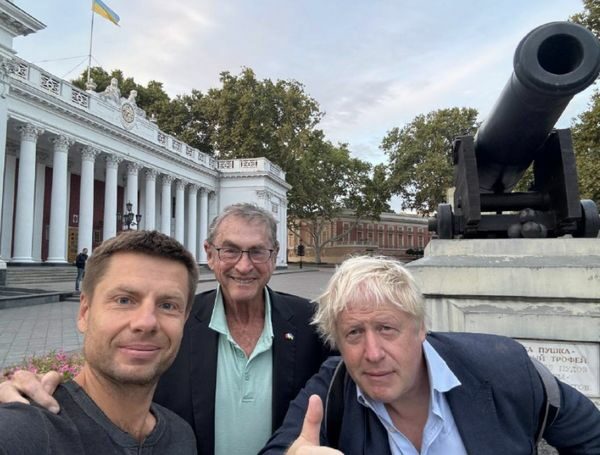 До Одеси прибув колишній британський прем'єр Борис Джонсон (фото, відео)