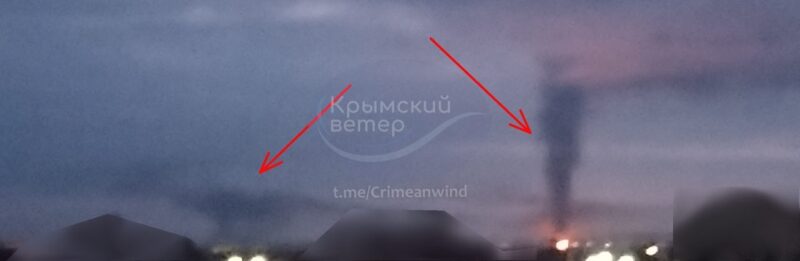 Безпілотники підпалили ще одну нафтобазу в окупованому Криму (фото, відео)