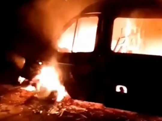 Ворог тричі вдарив по Запоріжжю: є влучання в заклад освіти — місто охопили пожежі (відео)