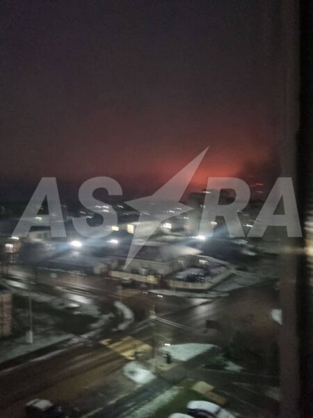 Після атаки дронів у Московській області виникла маштабна пожежа на Шатурській ДРЕС (фото, відео)