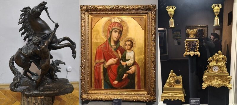 В&nbsp;Межигір&rsquo;ї знайшли сувенір, який в&nbsp;1930-х подарували кривавому диктатору Сталіну: відкрилась виставка речей, які дарували Януковичу