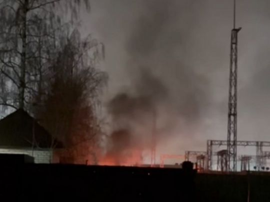 Партизани «АТЕШ» вгатили по ключовій підстанції у Брянську (фото, відео)