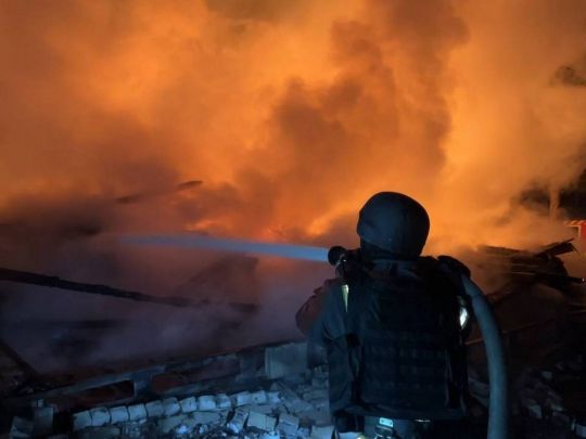 Сотні тонн соняшникової олії вилилися на&nbsp;дороги Дніпра після удару окупантів