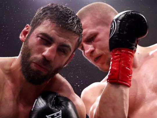 Українець Богачук здобув важку перемогу над росіянином у бою в Лас-Вегасі (відео)