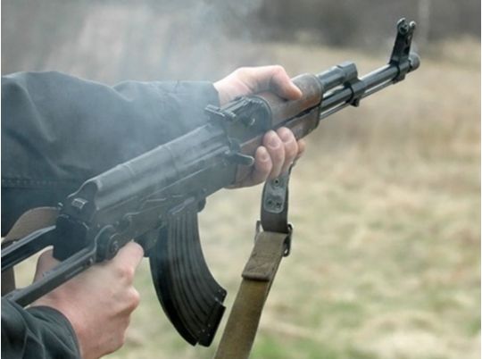 У&nbsp;Хмельницькому військовий відкрив стельбу з&nbsp;автомата з&nbsp;балкона дев'ятиповерхівки (відео)