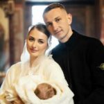 Футболіст «Шахтаря» та збірної України хрестив доньку у столичній церкві ПЦУ (фото)